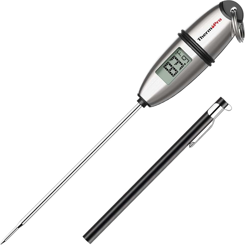 ThermoPro TP02S Digital Food Thermometer for Cooking Bread Baking Sourdough Liquids