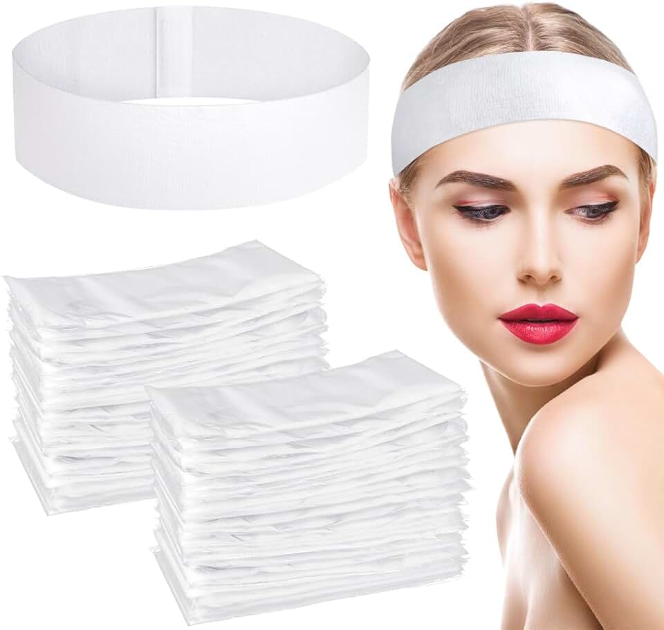 150 Pieces Disposable Hairband for Women
