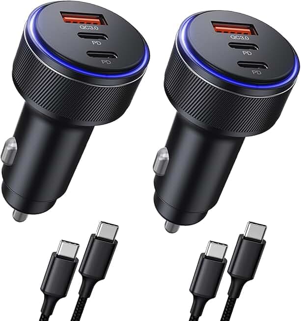 Car Charger for iPhone 16/16 Pro Max USB C Fast Charger