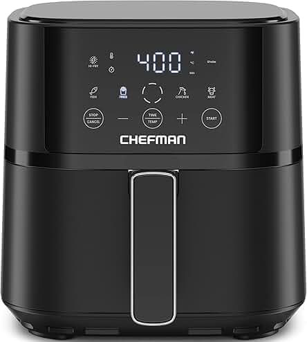 Chefman Air Fryer – 4 QT Compact Airfryer for Quick & Easy Meals in Minutes