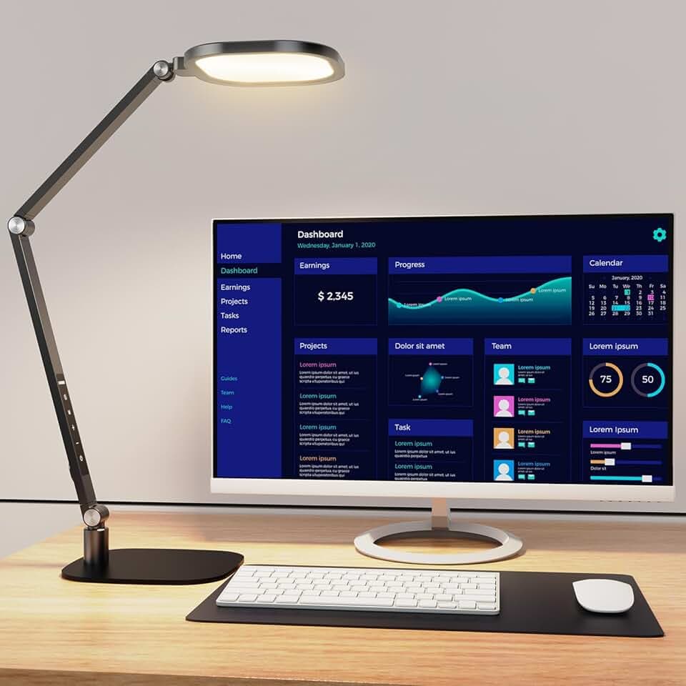 LED Desk Lamp for Home Office