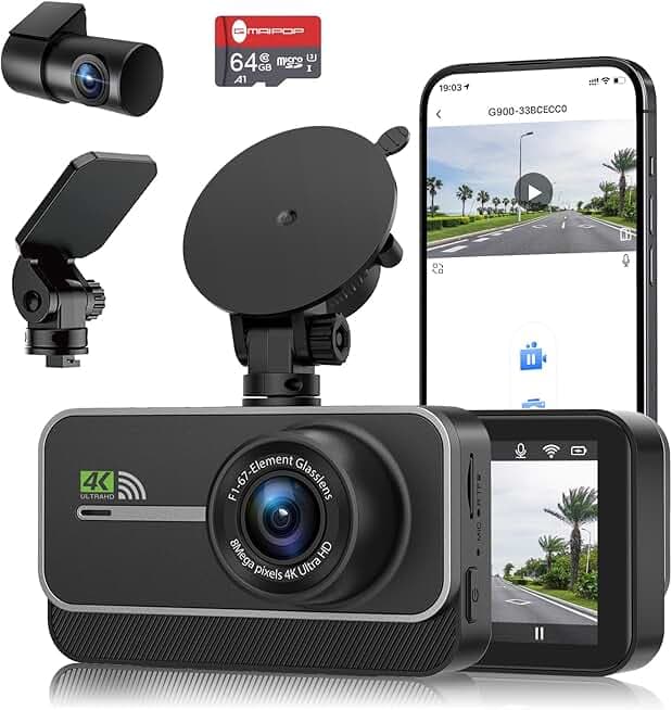 Dash Cam Front and Rear