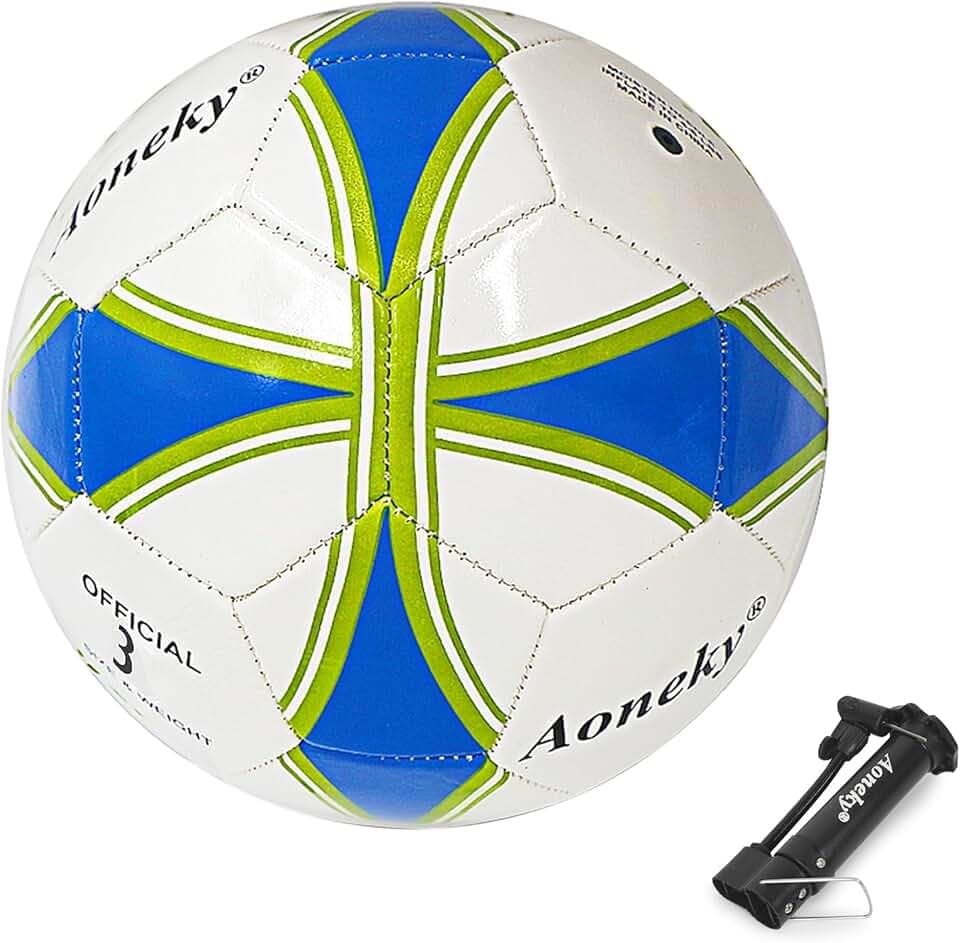 Aoneky Soccer Ball with Pump