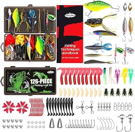 Fishing Lures - 2025 New Tackle Box with Tackle Included