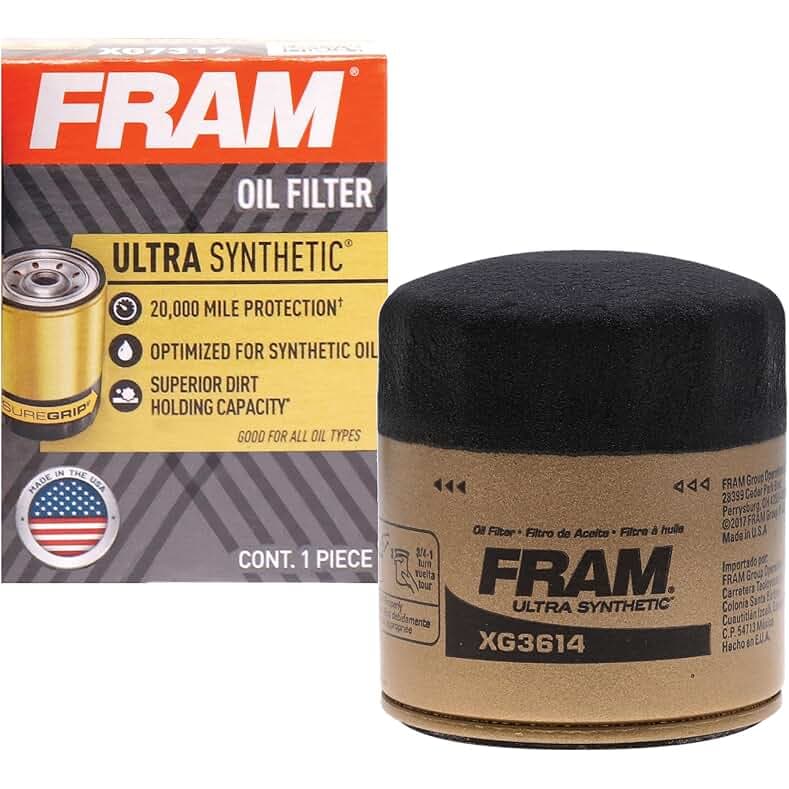 FRAM Ultra Synthetic Automotive Replacement Oil Filter