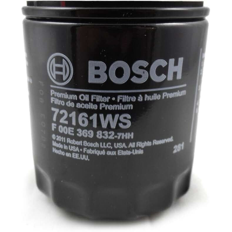 BOSCH 72161WS Workshop Engine Oil Filter - Compatible with Select Chrysler